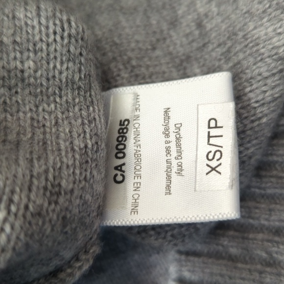 HP. Joseph Asymmetric Waist Drop Midi Dress In Grey - Picture 14 of 14